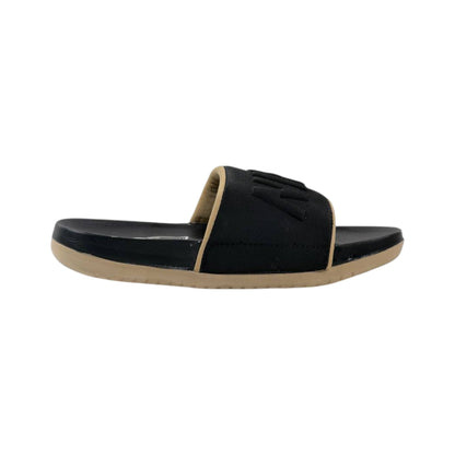 Nike Comfort Slides – Black & Sand Edition 🖤🤎