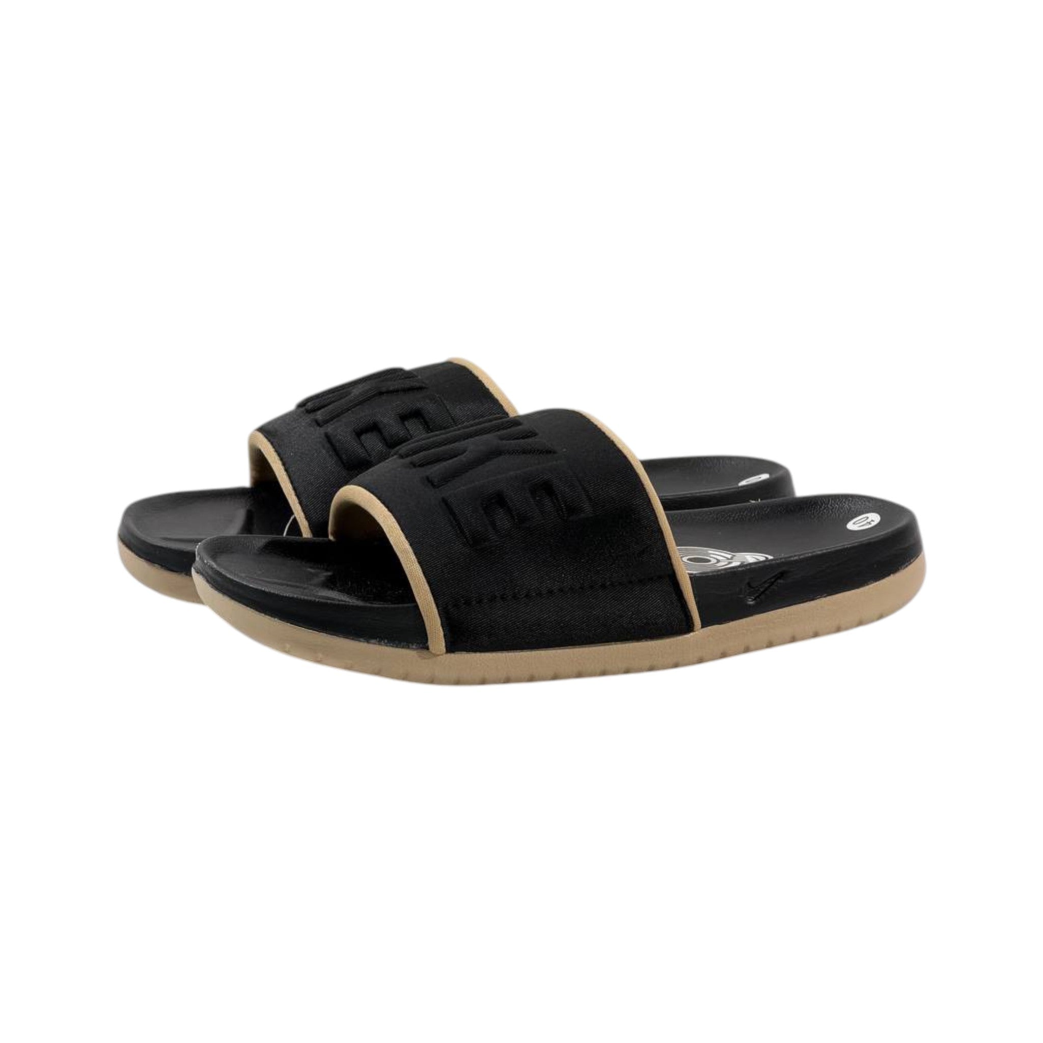 Nike Comfort Slides – Black & Sand Edition 🖤🤎
