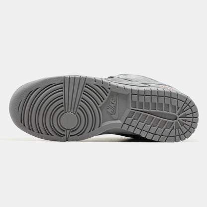 Nike Dunk Low Suede Supreme — Grey