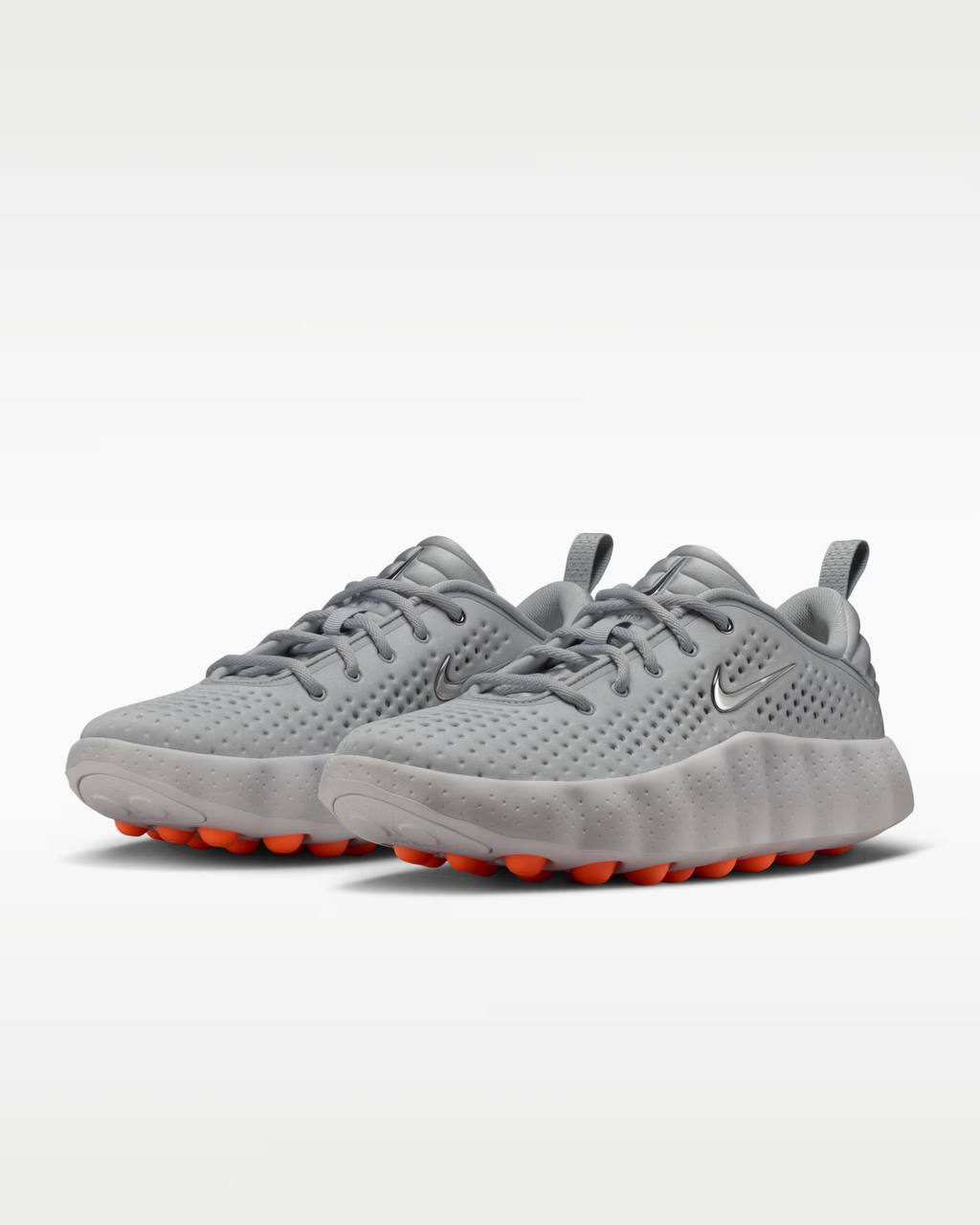 Nike Mind 001 Bubble Runner – Ice Grey & Lava Orange 🤍🧡