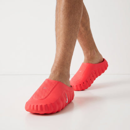 Nike Mind Foam Rubber Clog — Coral Red