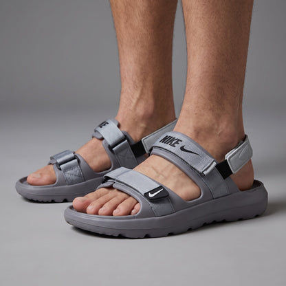 Nike Sandal – Grey Strapped Sport Sandal 🩴