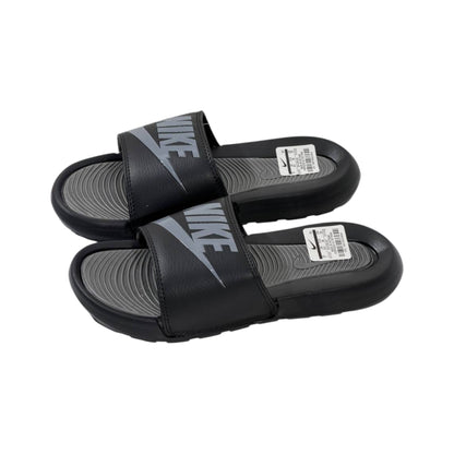 Nike Tech Comfort Slides – Black & Grey Edition 🖤⚡