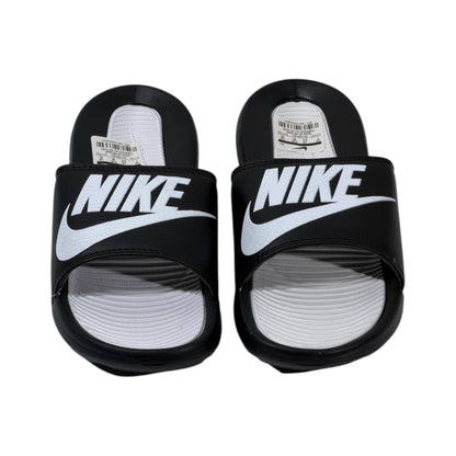 Nike Tech Essential Slides – Black & White Edition ⚫⚪🔥