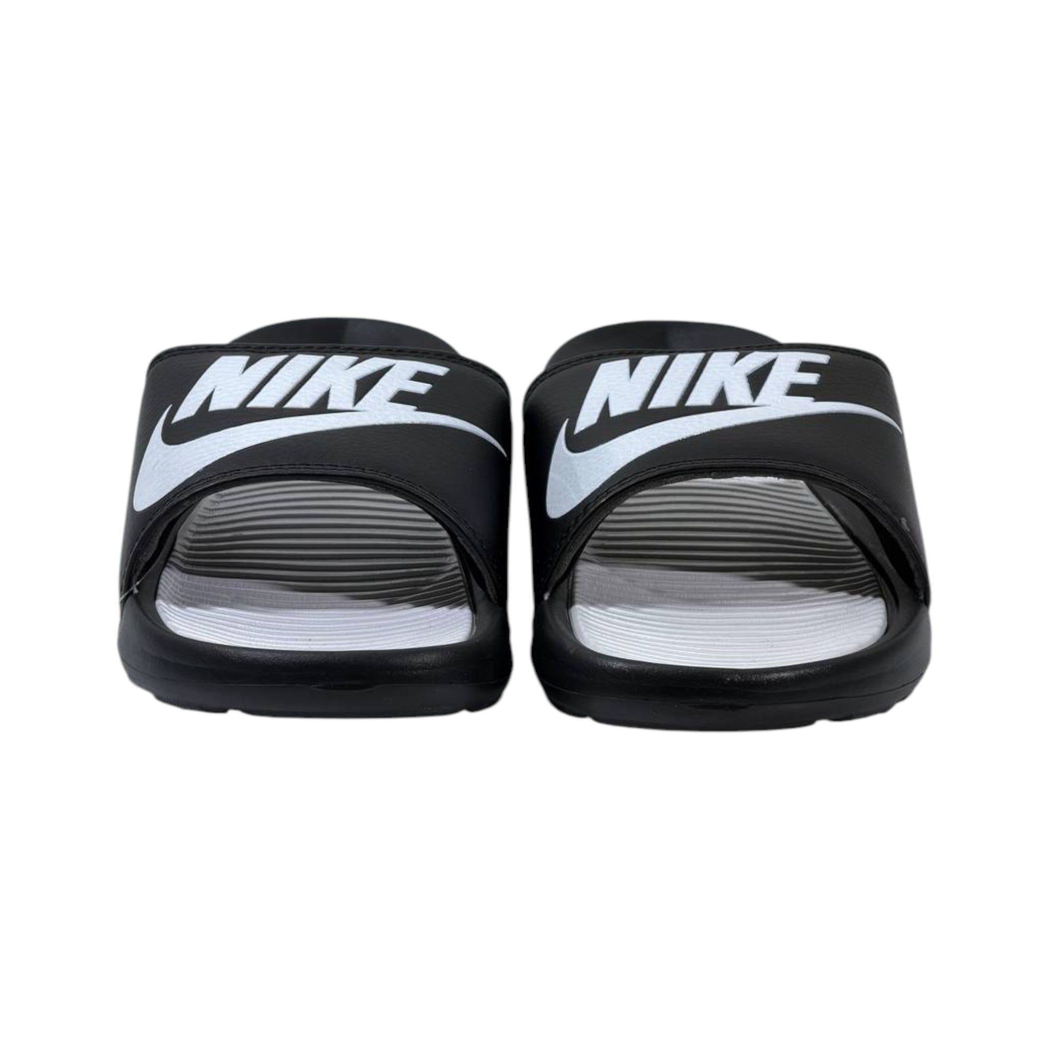 Nike Tech Essential Slides – Black & White Edition ⚫⚪🔥