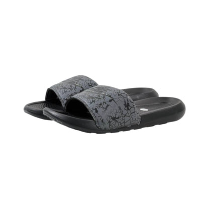 Nike Urban Crackle Slides – Grey/Black Edition ⚡🩶