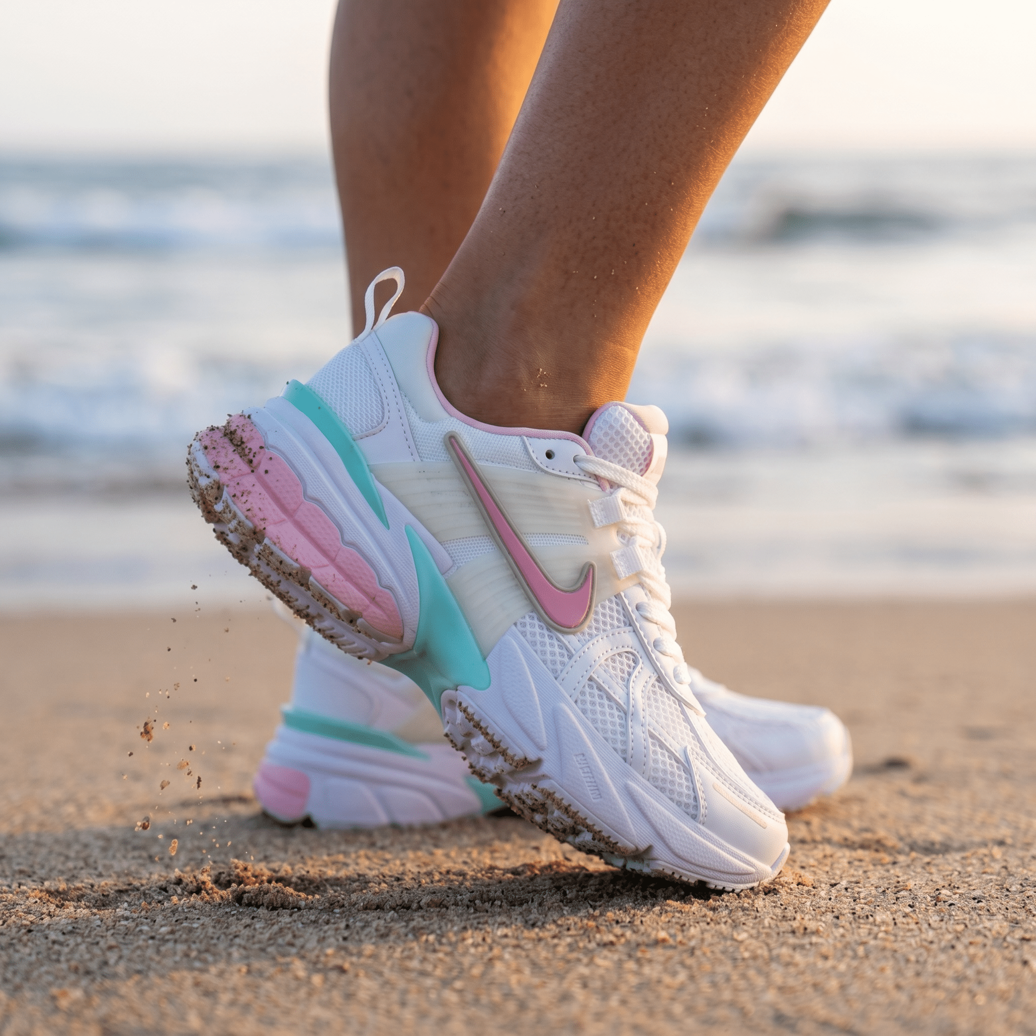 Nike V5 RNR White Pink Mint 🌸🤍🍃