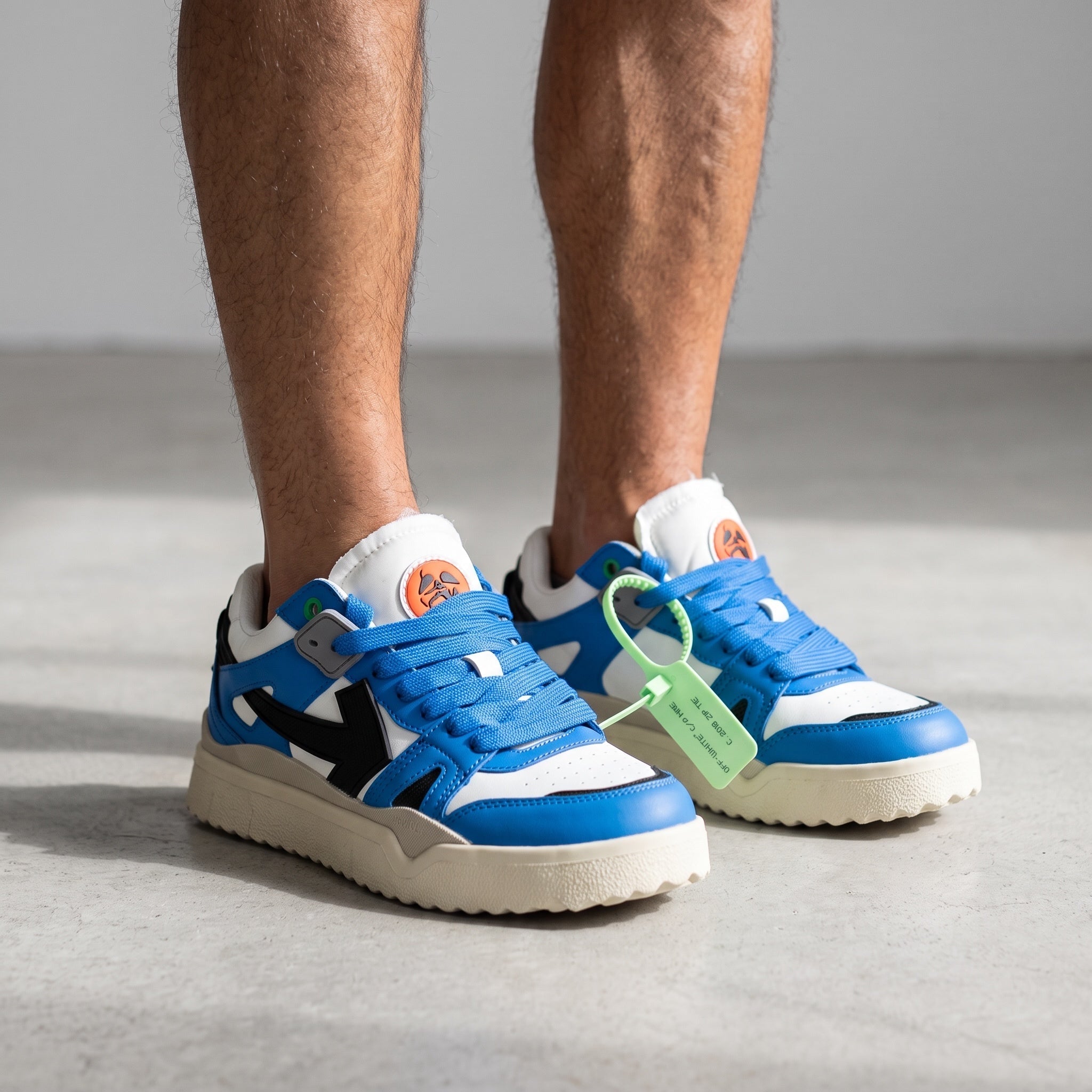 Off-White Chunky Trainer – Blue/White 👟🔵