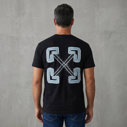 Off-White Signature Arrow Logo T-Shirt – Classic Black 🖤✨