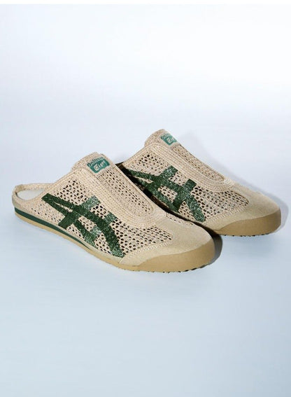 Onitsuka Tiger Mule — Tan & Green