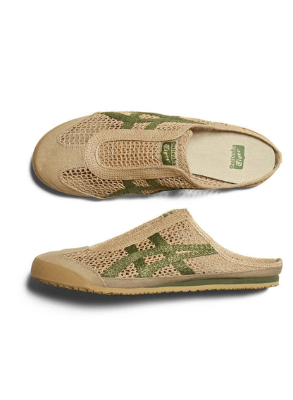Onitsuka Tiger Mule — Tan & Green