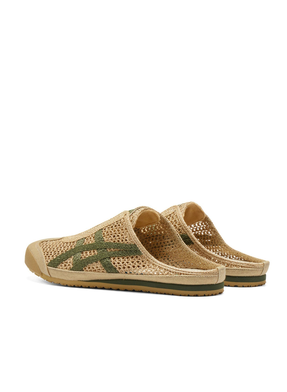 Onitsuka Tiger Mule — Tan & Green