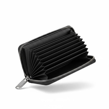 Louis Vuitton Zipped Leather Wallet – Minimal LV Signature Design 🖤✨