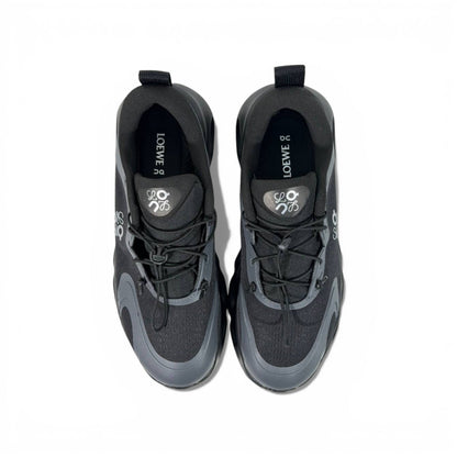 Loewe x On Cloud Black Performance Sneakers – Luxury Sport Collaboration 👟🖤✨