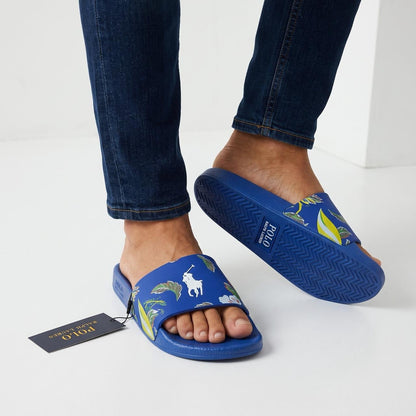 Polo Ralph Lauren Slides — Blue