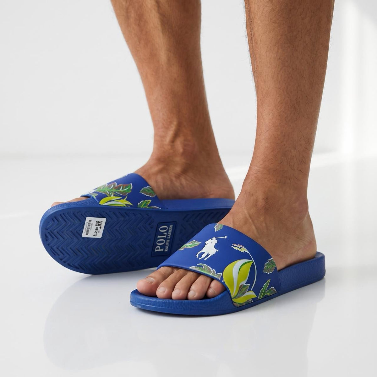 Polo Ralph Lauren Slides — Blue