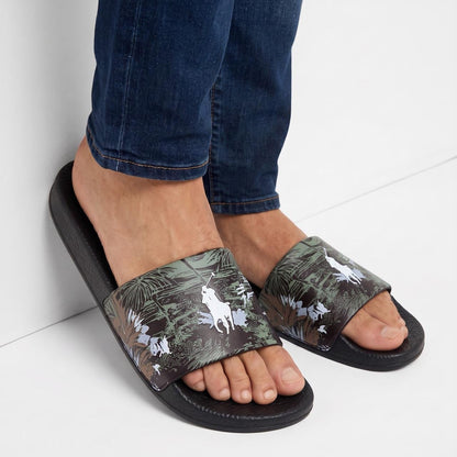 Polo Ralph Lauren Slides — Black