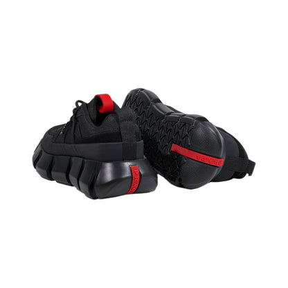❤️🖤 Prada Cloudbust Thunder Black Red Luxury Sneakers 👟⚡