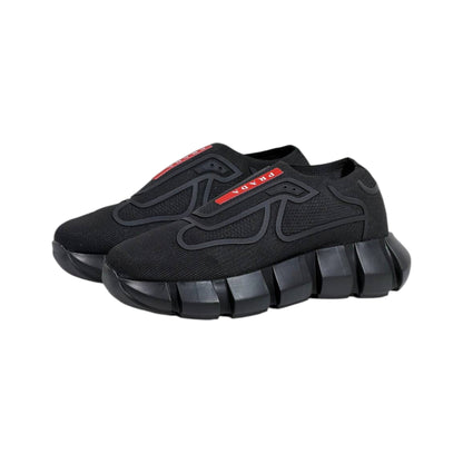 🖤❤️ Prada Cloudbust Thunder Black Sneakers 👟⚡