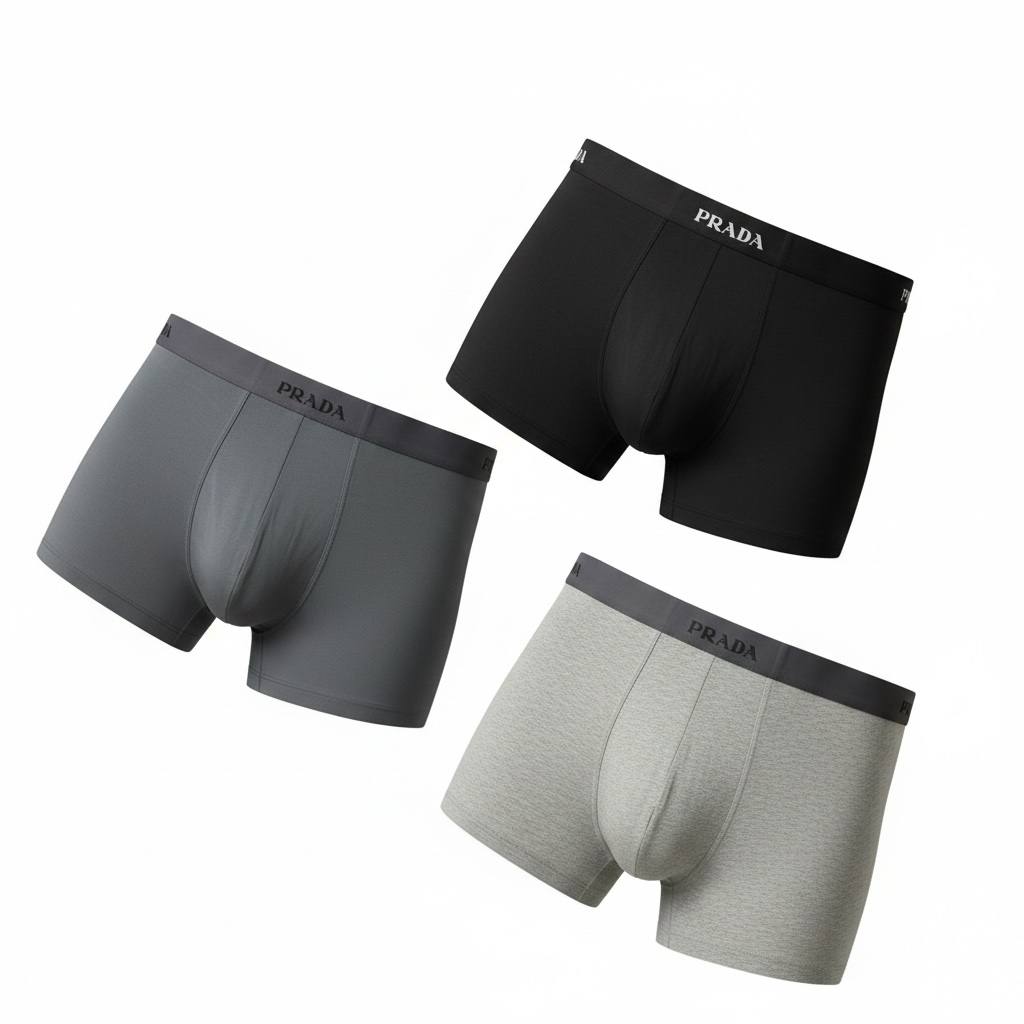 Prada 3-Pack Boxer Briefs