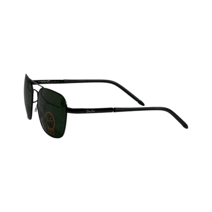 Ray-Ban Aviator Sunglasses 🕶️ | Black Frame with G15 Green Lenses