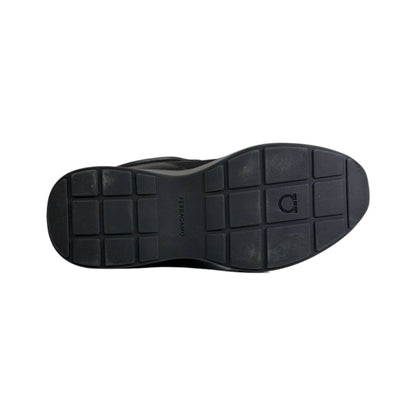 Salvatore Ferragamo All Black Sneakers – Luxury Modern Comfort Trainers 🖤👟