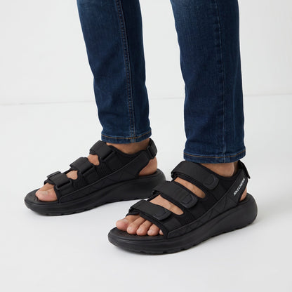 Skechers Platform Sandal — Black