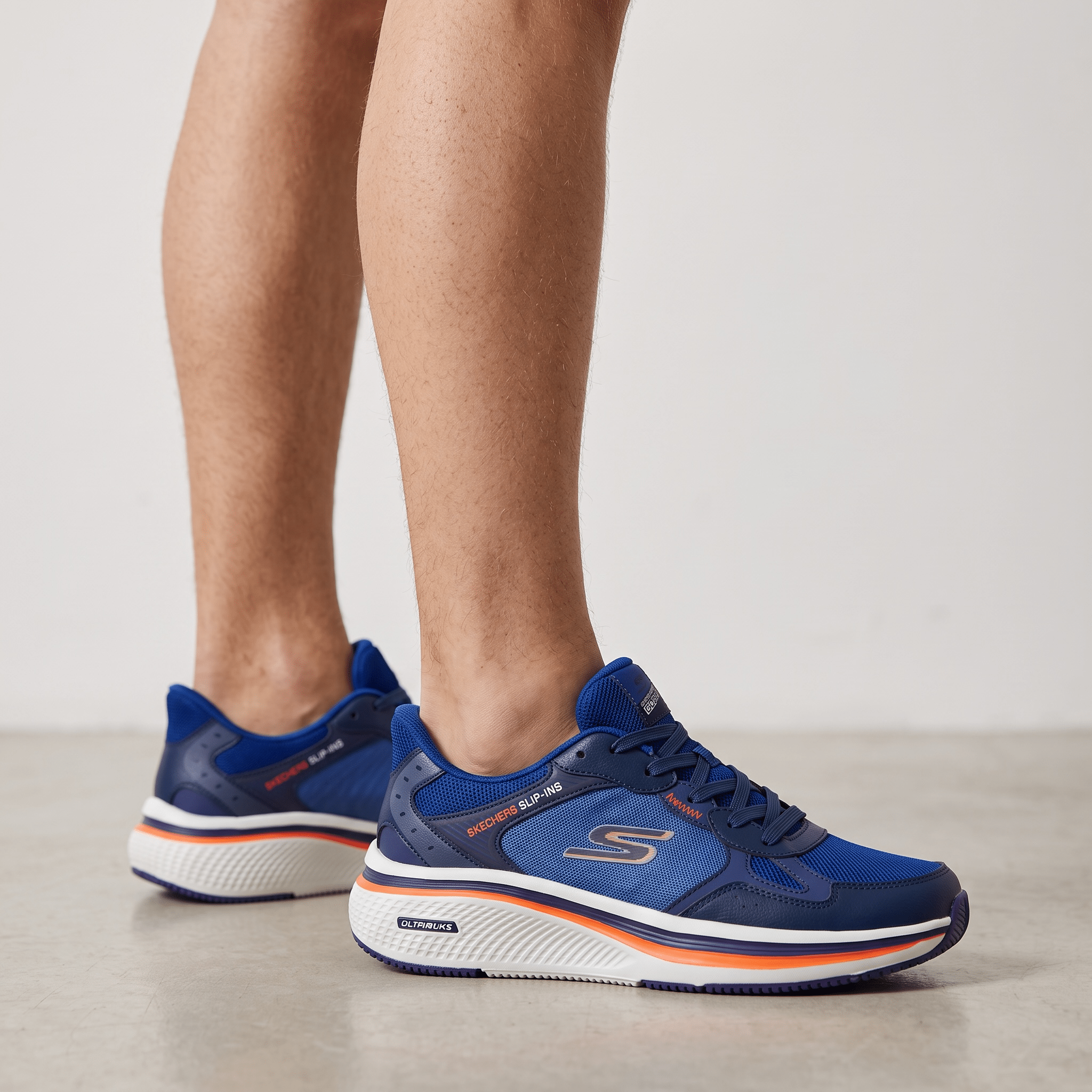💙 Skechers Slip-ins Ultra Go Walking Shoes – Navy/Blue big size