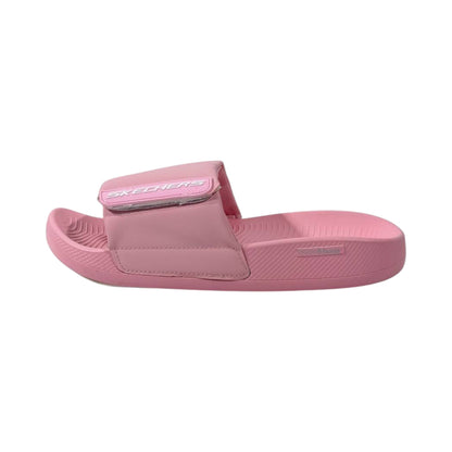 💗 Skechers Ultra Comfort Adjustable Slide Sandals – Pink ☁️✨