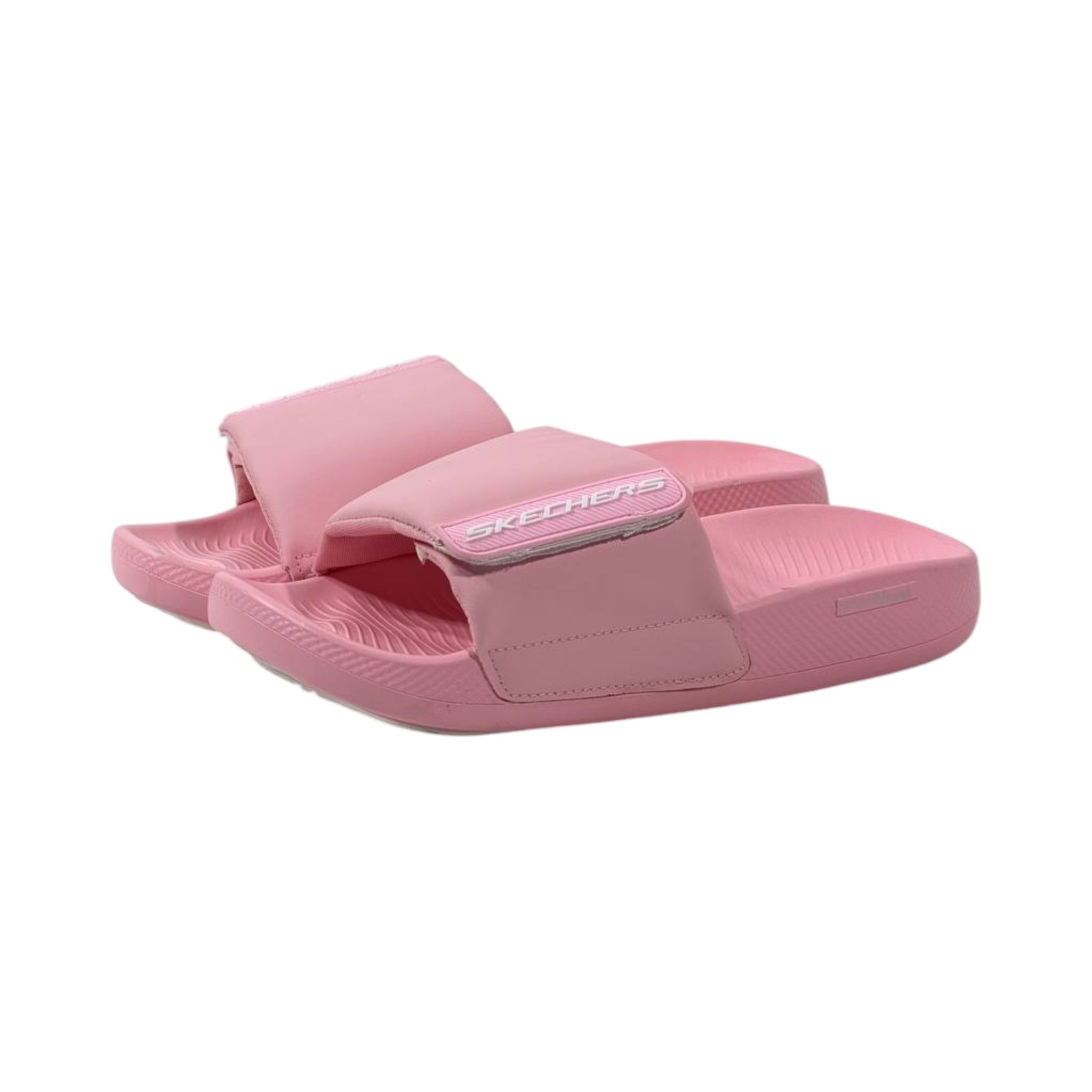 💗 Skechers Ultra Comfort Adjustable Slide Sandals – Pink ☁️✨