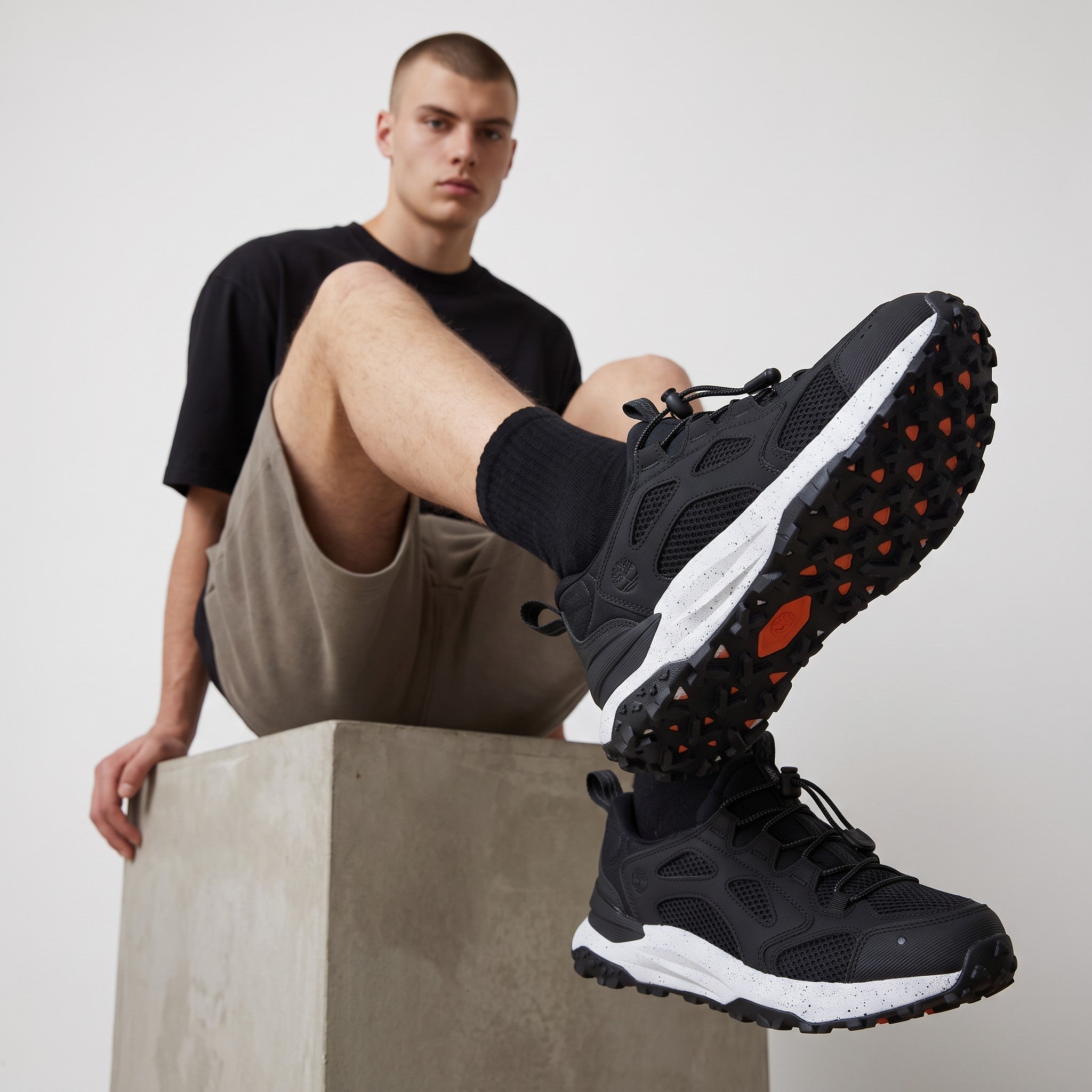 Timberland Garrison Trail Low – Black 🥾⚫
