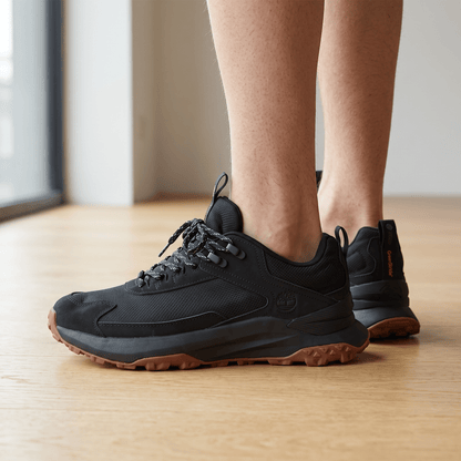 Timberland Trail Running Shoes – Black / Dark Grey / Gum Sole