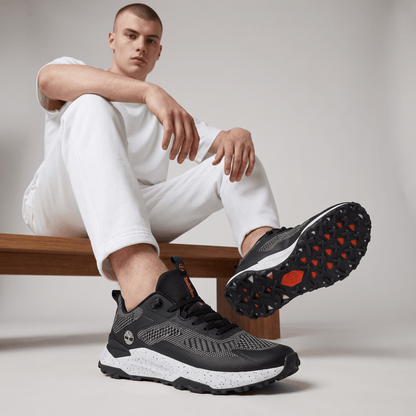 Timberland Trail Running Shoes – Black / White Speckled Sole
