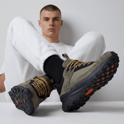 Timberland Trail Running Shoes – Olive Green / Black