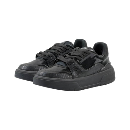 🖤 Valentino Garavani All-Black Platform Sneakers 👟🔥
