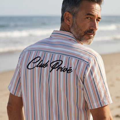 ZARA Club Privé Sunset Stripe Shirt 🌅✨